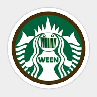 Ween Starbucks Boognish Sticker